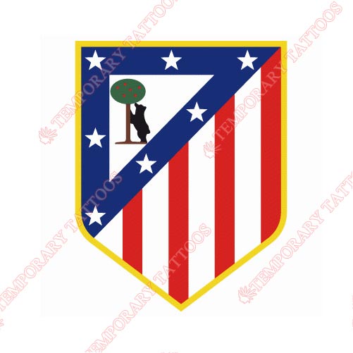 Atletico Madrid Customize Temporary Tattoos Stickers NO.8250
